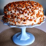 Carrot Explosion Cake with Vanilla Cream Cheese Icing