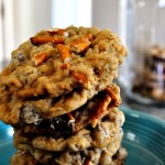 Sweet and Salty Cookies With Pretzels