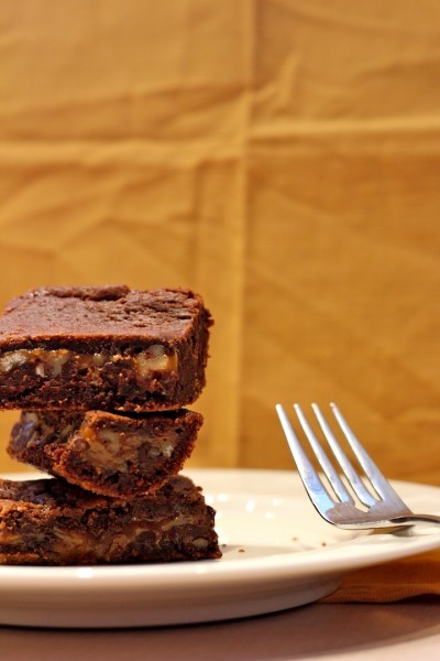 Caramel Pecan Brownies 1