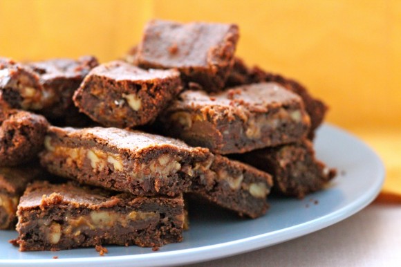 Caramel Pecan Brownies