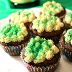 Double Chocolate Cupcakes with Baileys Buttercream Icing