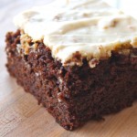 Molasses Cake with Cream Cheese Frosting