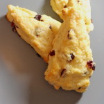 White Chocolate Cranberry Scones