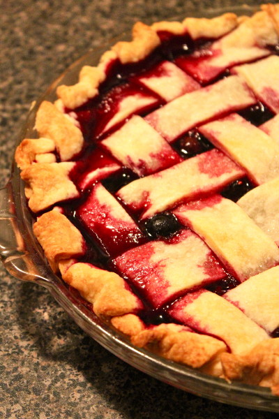 Three Berry Pie